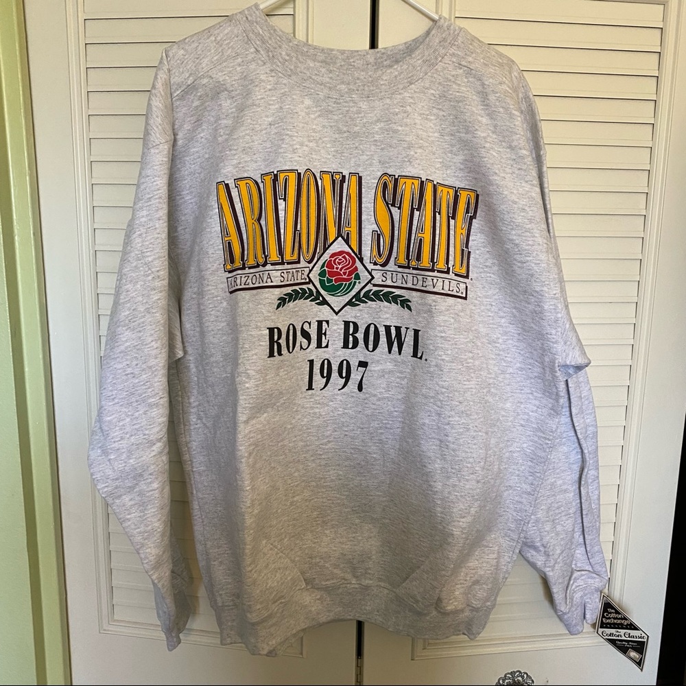 Vintage Arizona State 1997 Rose Bowl sweatshirt NWT
